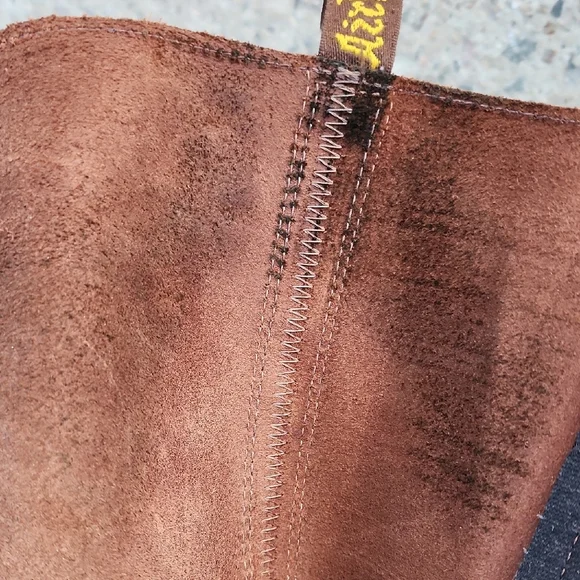 Dr. Martens 1B60 Bex Leather Pisa Lace-Up 20-Eyelet Knee-High Boots Size 8 - Picture 8 of 16